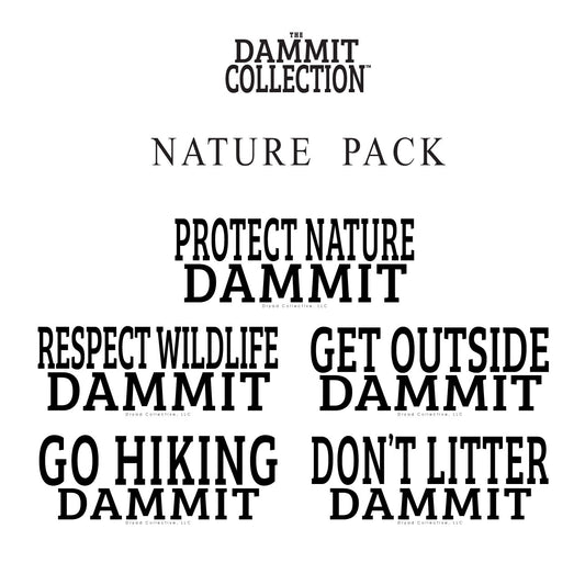 NATURE STICKER PACK - THE DAMMIT COLLECTION