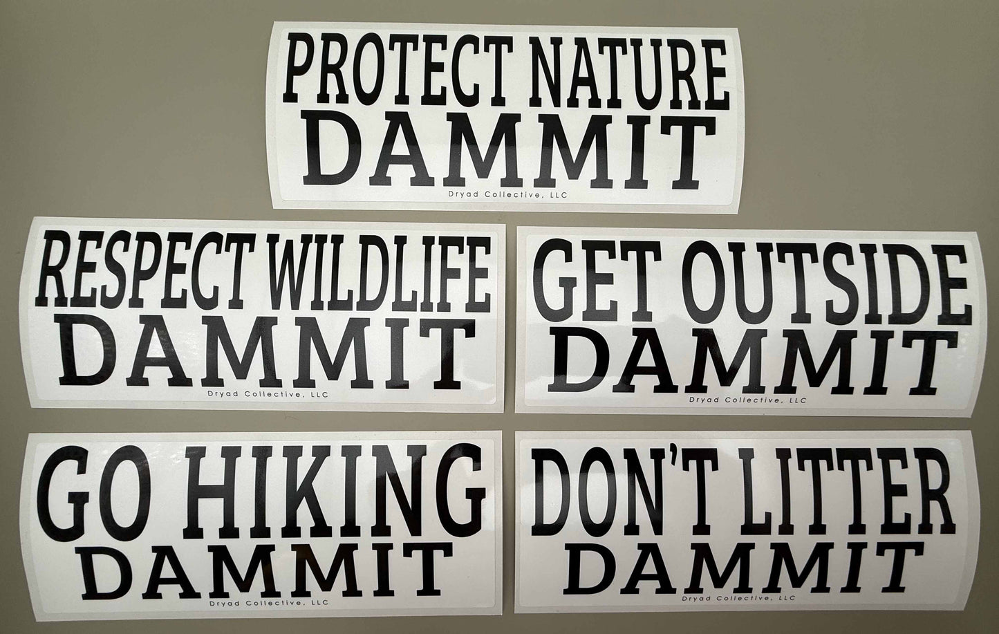 NATURE STICKER PACK - THE DAMMIT COLLECTION